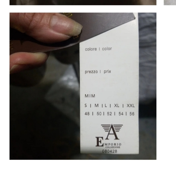 A EMPORIO SUEDE JACKET - Picture 2 of 2